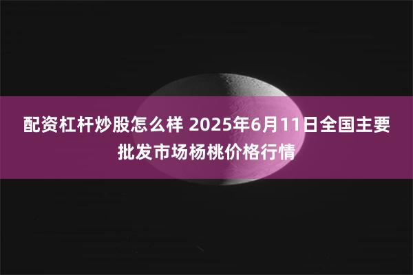 配资杠杆炒股怎么样 2025年6月11日全国主要批发市场杨桃价格行情